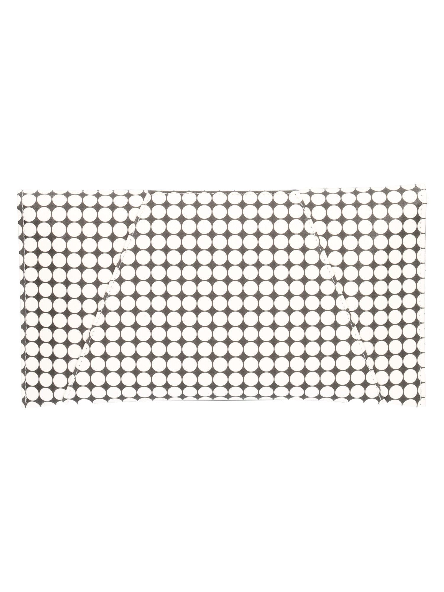 pochette-elegante-albano-da-donna-a-pois-neri-e-bianchi