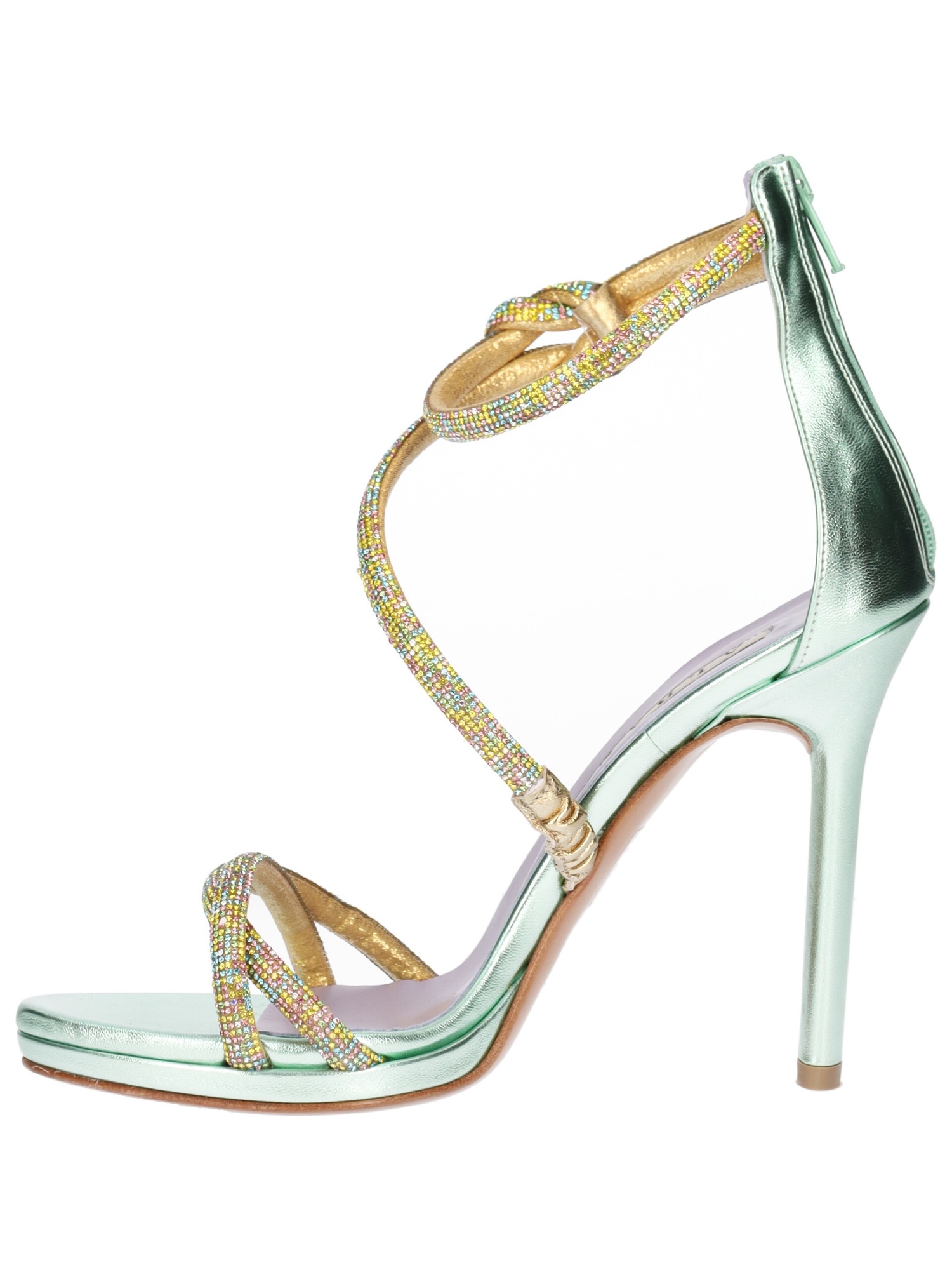 sandalo-tacco-fino-albano-da-donna-verde-acqua