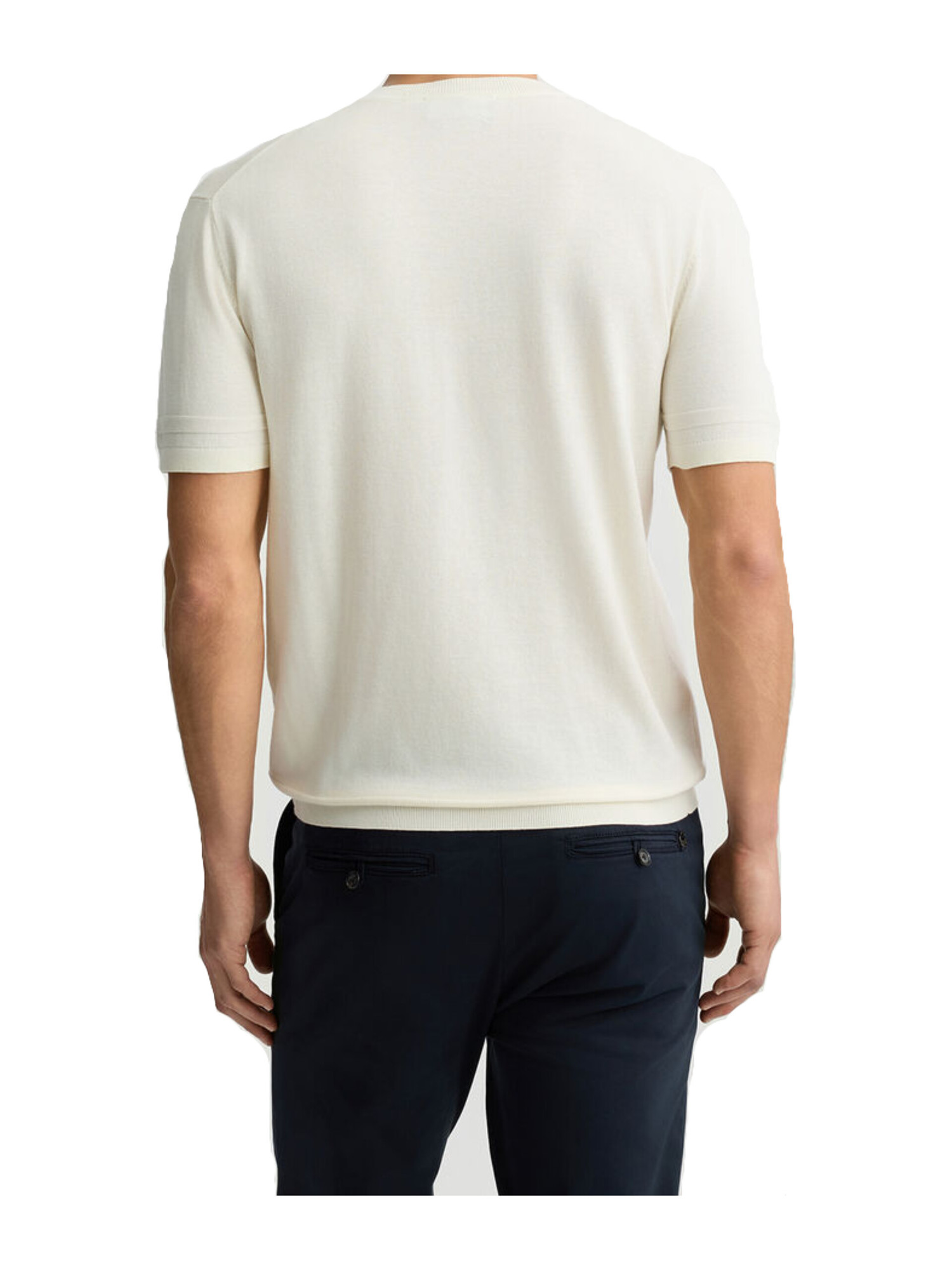 maglia-a-maniche-corte-liu-jo-da-uomo-bianco-latte