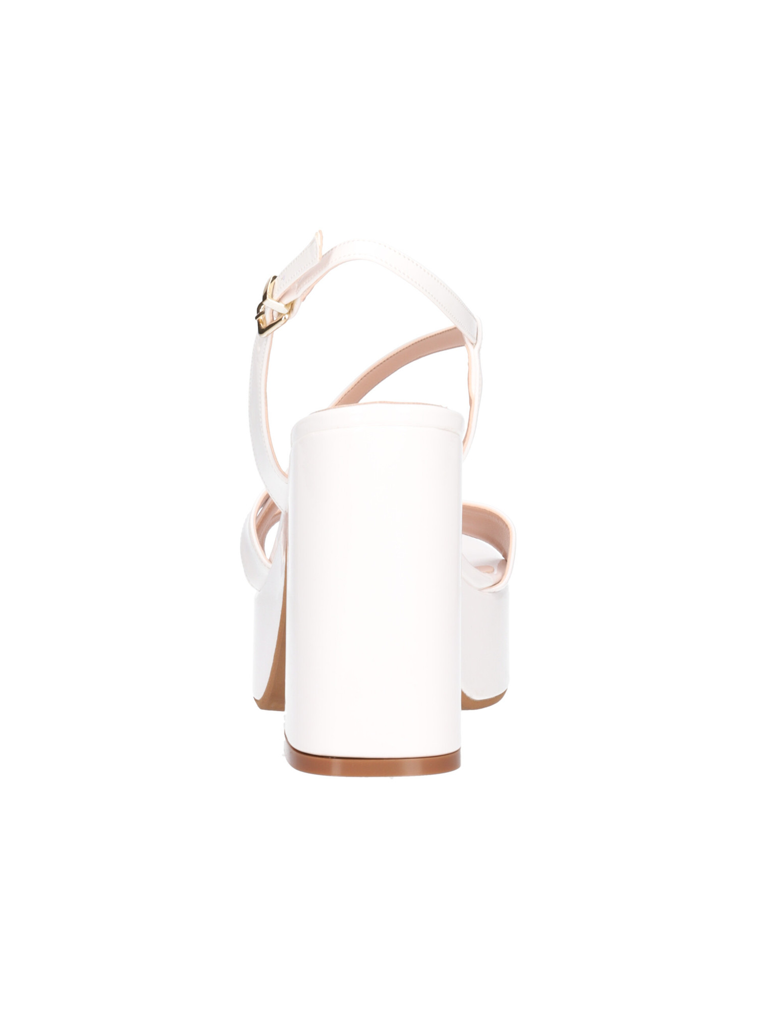 Steve Madden Sandalo Remmi Donna Con Tacco - Bianco - Taglia 38 EU - Estivo E Alla Moda