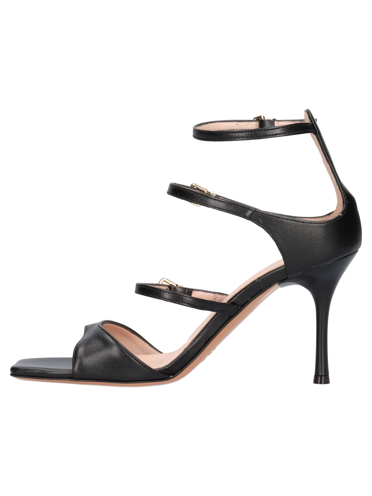 sandalo-con-tacco-fino-albano-da-donna-nero