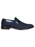 mocassino elegante gianmarco venturi da uomo blu
