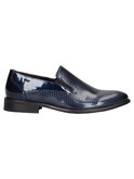 mocassino elegante gianmarco venturi da uomo blu