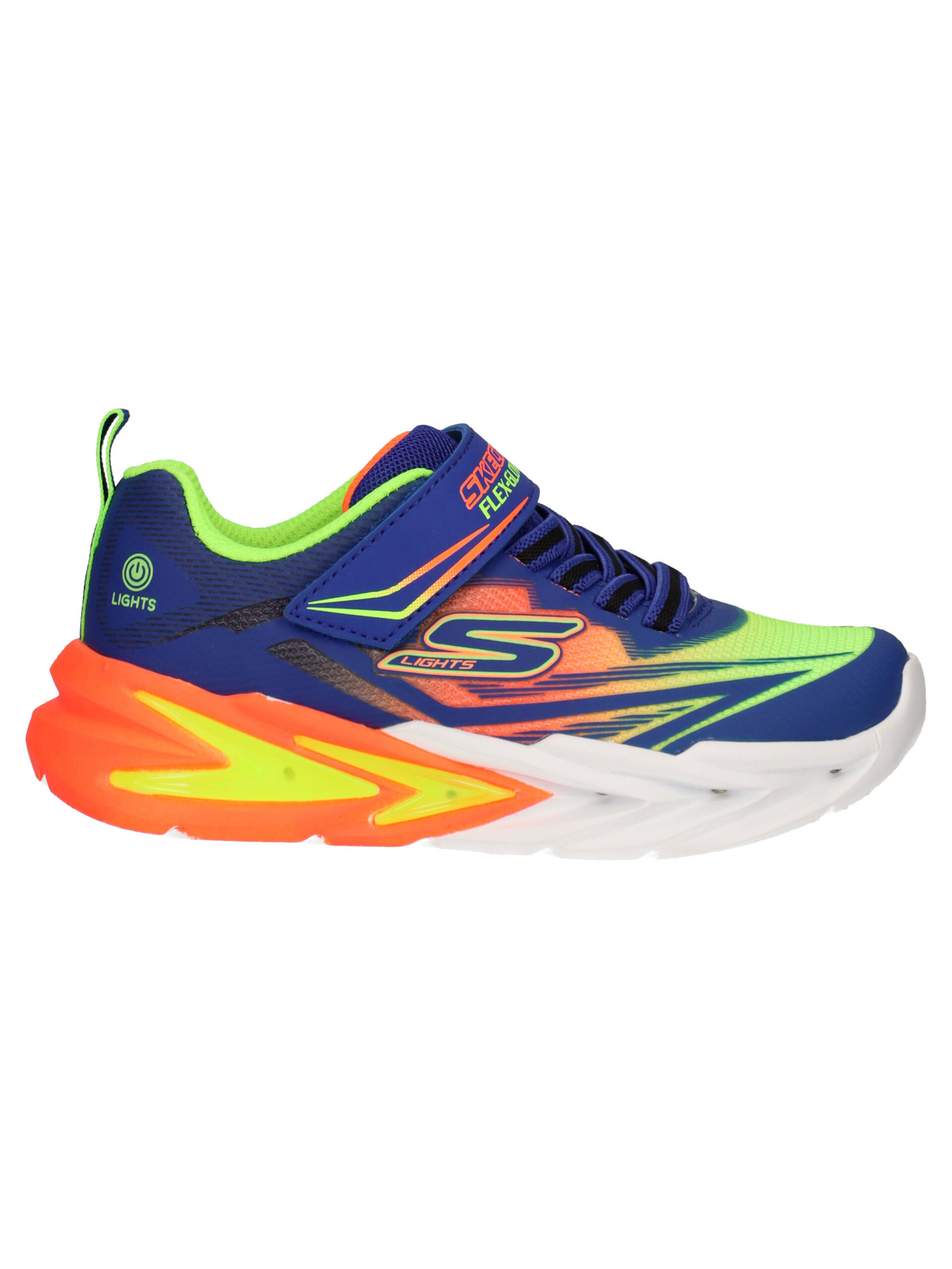sneaker-skechers-lights-da-bambino-blu