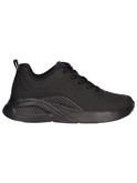 sneaker skechers bobs da donna nera