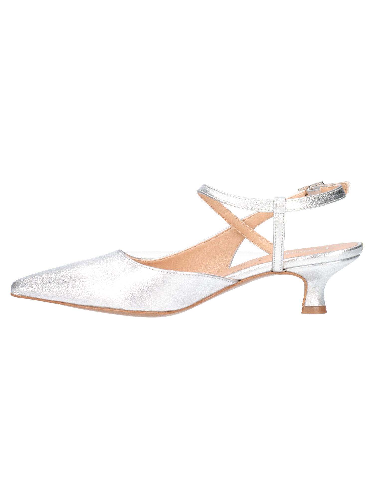 scarpa-con-tacco-basso-liviana-da-donna-argento-metal