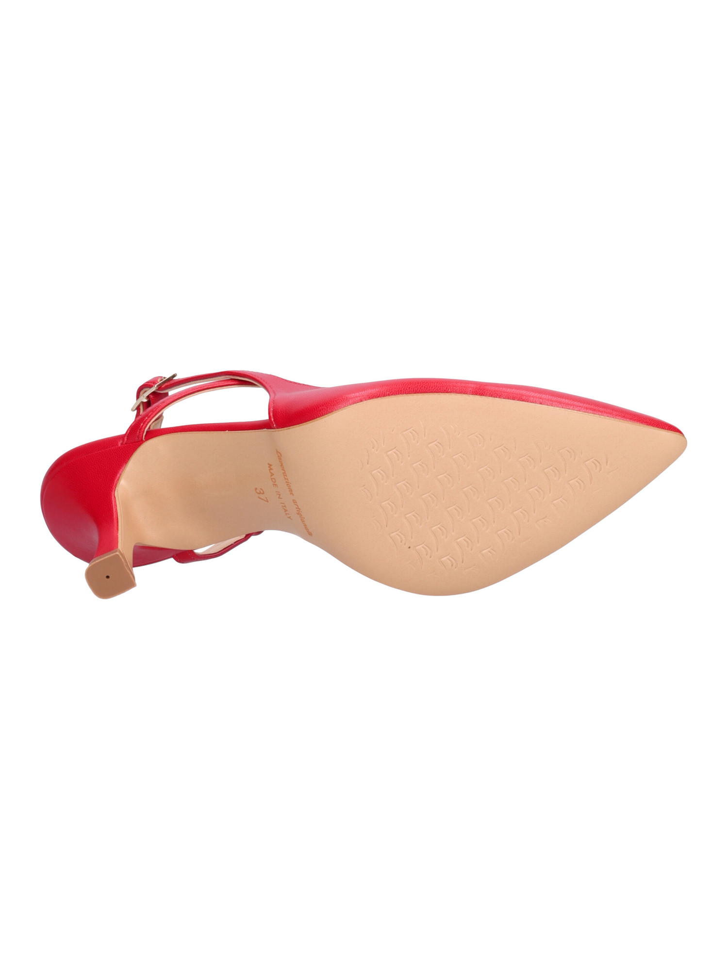 scarpa-con-tacco-fino-liviana-da-donna-rossa