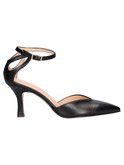 scarpa con tacco fino liviana da donna nera