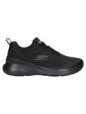 sneaker skechers vegan da donna nera
