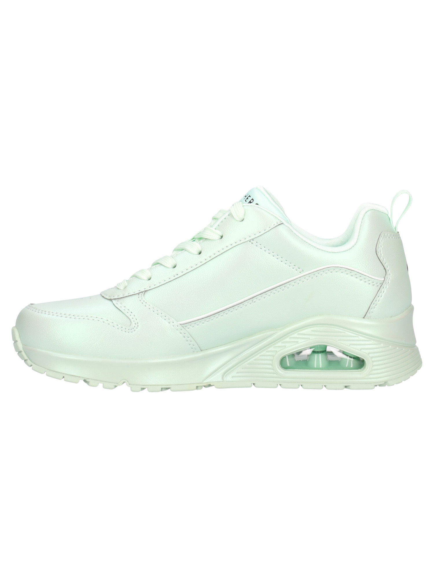 sneaker-skechers-uno-da-donna-verde-metal