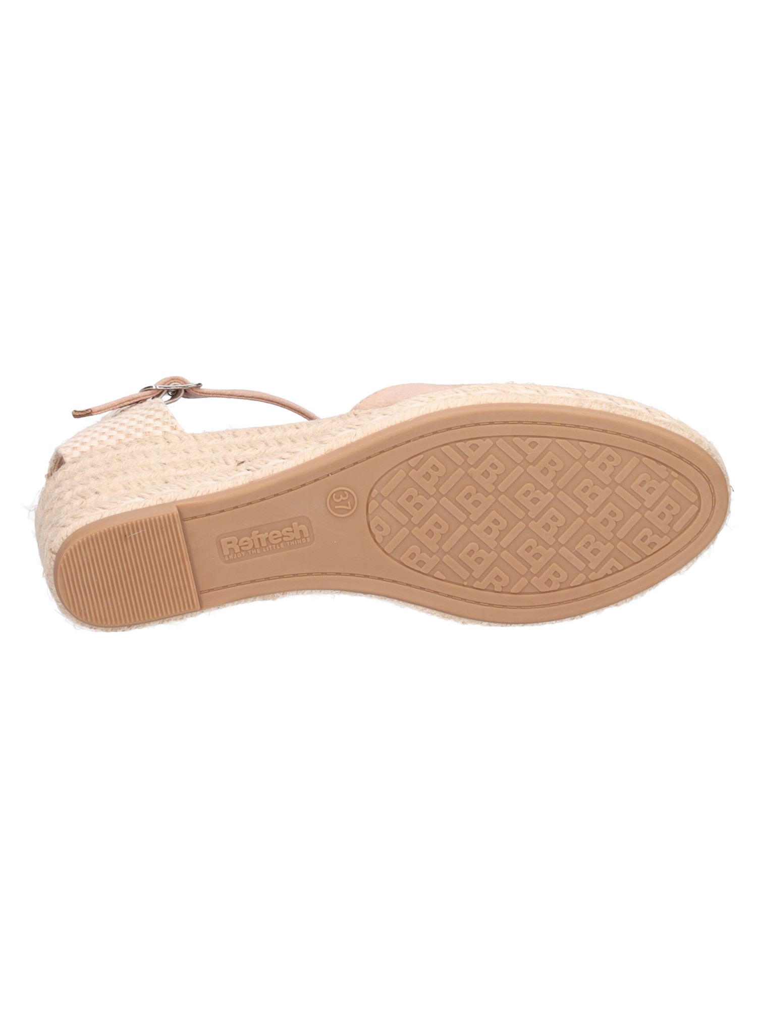 sandalo-con-zeppa-refresh-vegan-da-donna-beige-766b1b