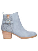 stivaletto con tacco largo refresh vegan da donna azzurro