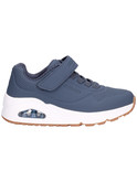 sneaker skechers uno air-cooled da bambino blu