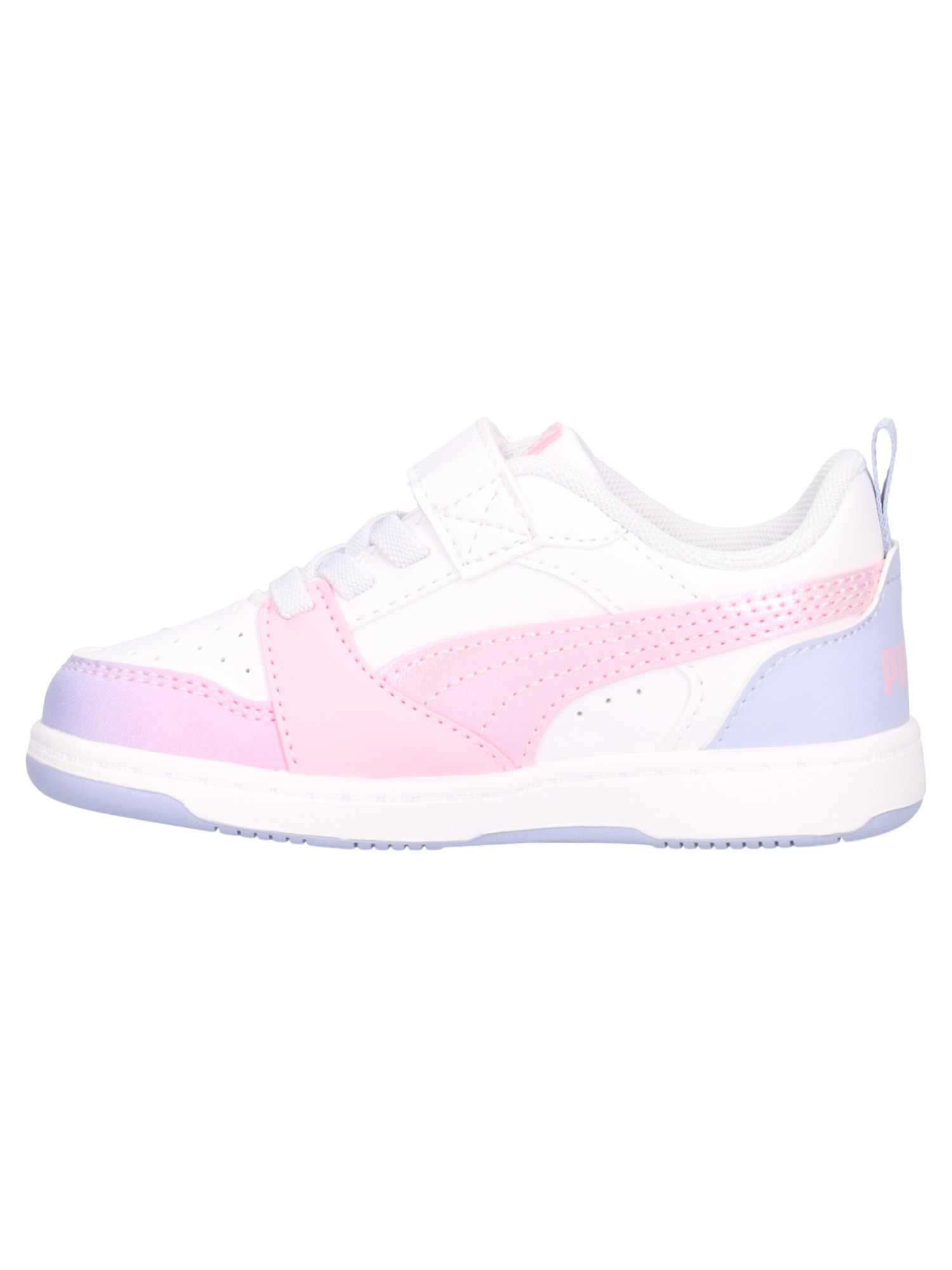 sneaker-puma-rebound-primi-passi-bambina-bianca-e-rosa
