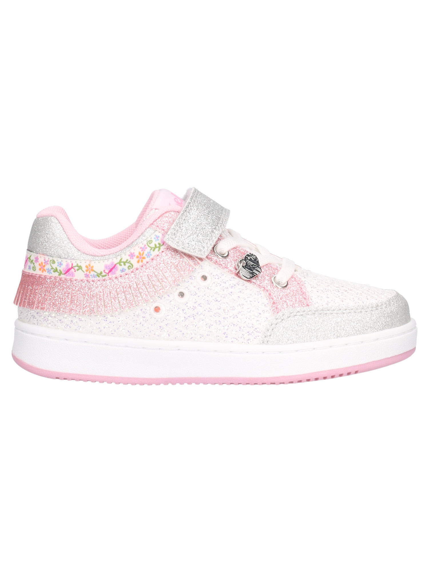 sneaker-lelli-kelly-frangetta-mix-da-bambina-argento