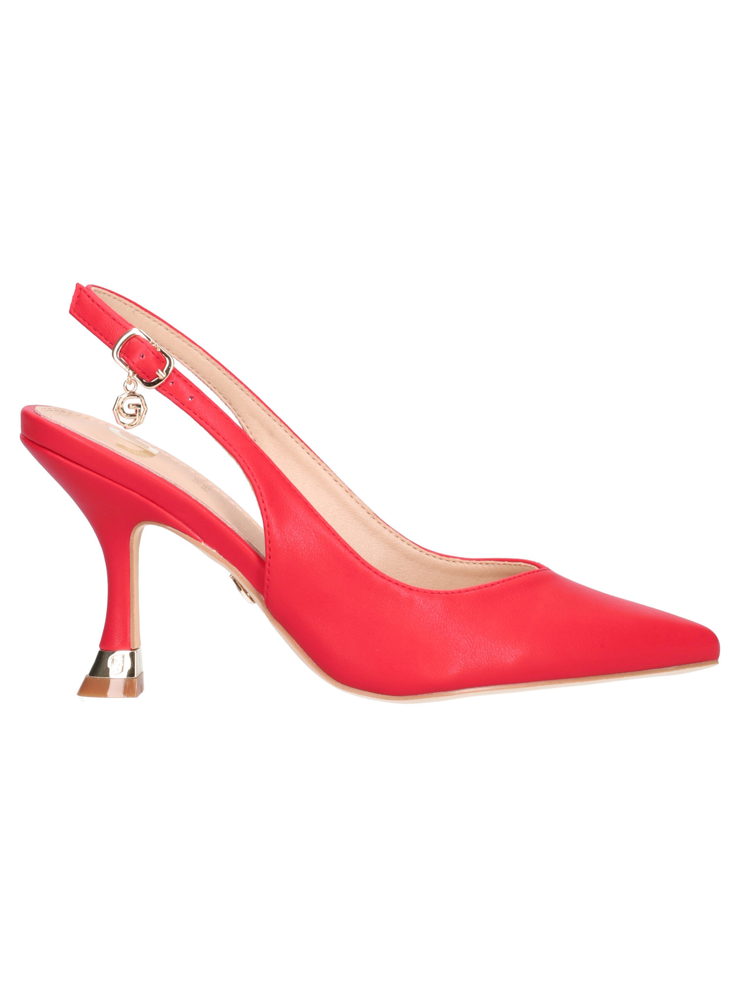 decollete-con-tacco-fino-gold-and-gold-da-donna-rosso