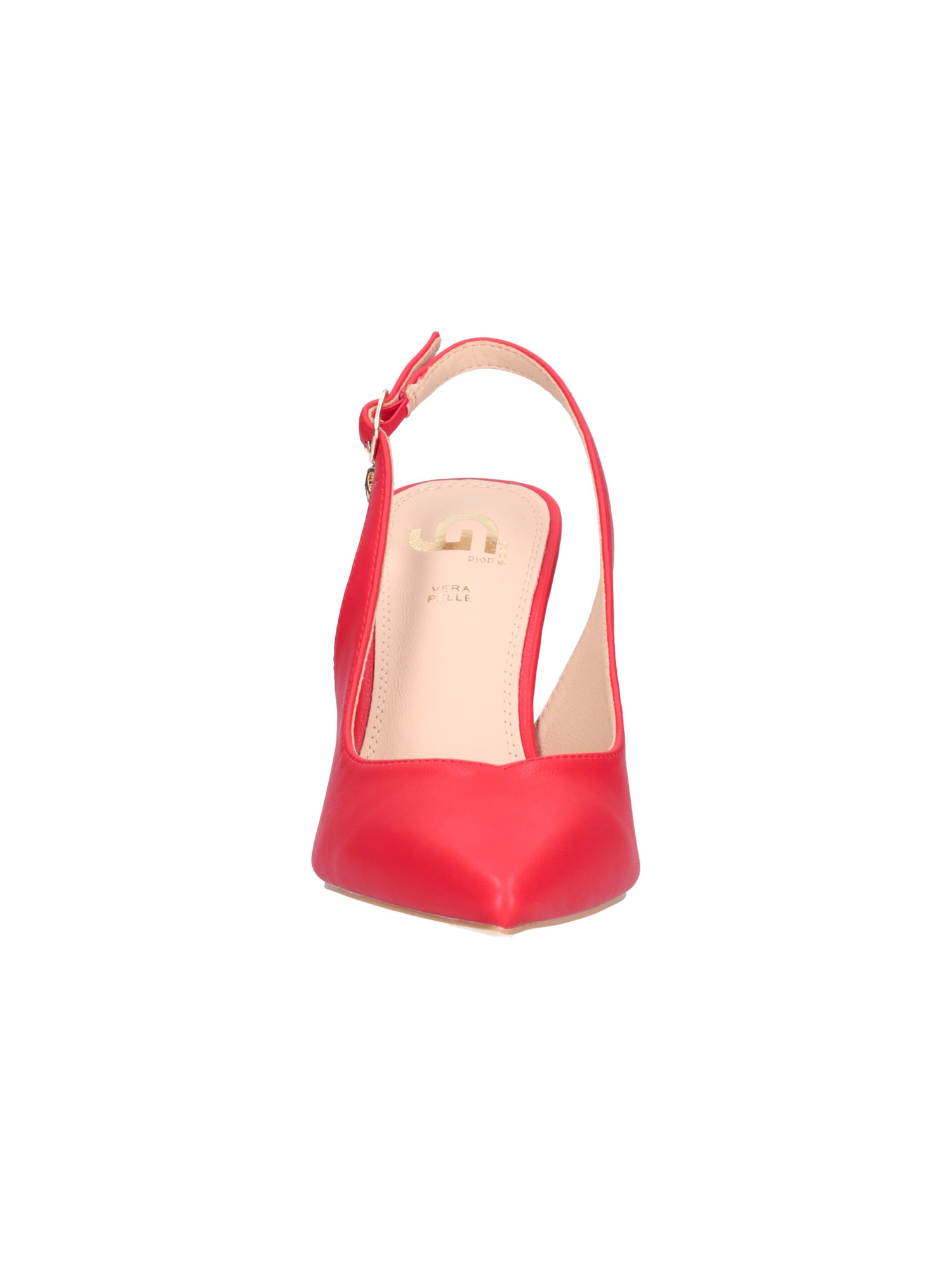 decollete-con-tacco-fino-gold-and-gold-da-donna-rosso