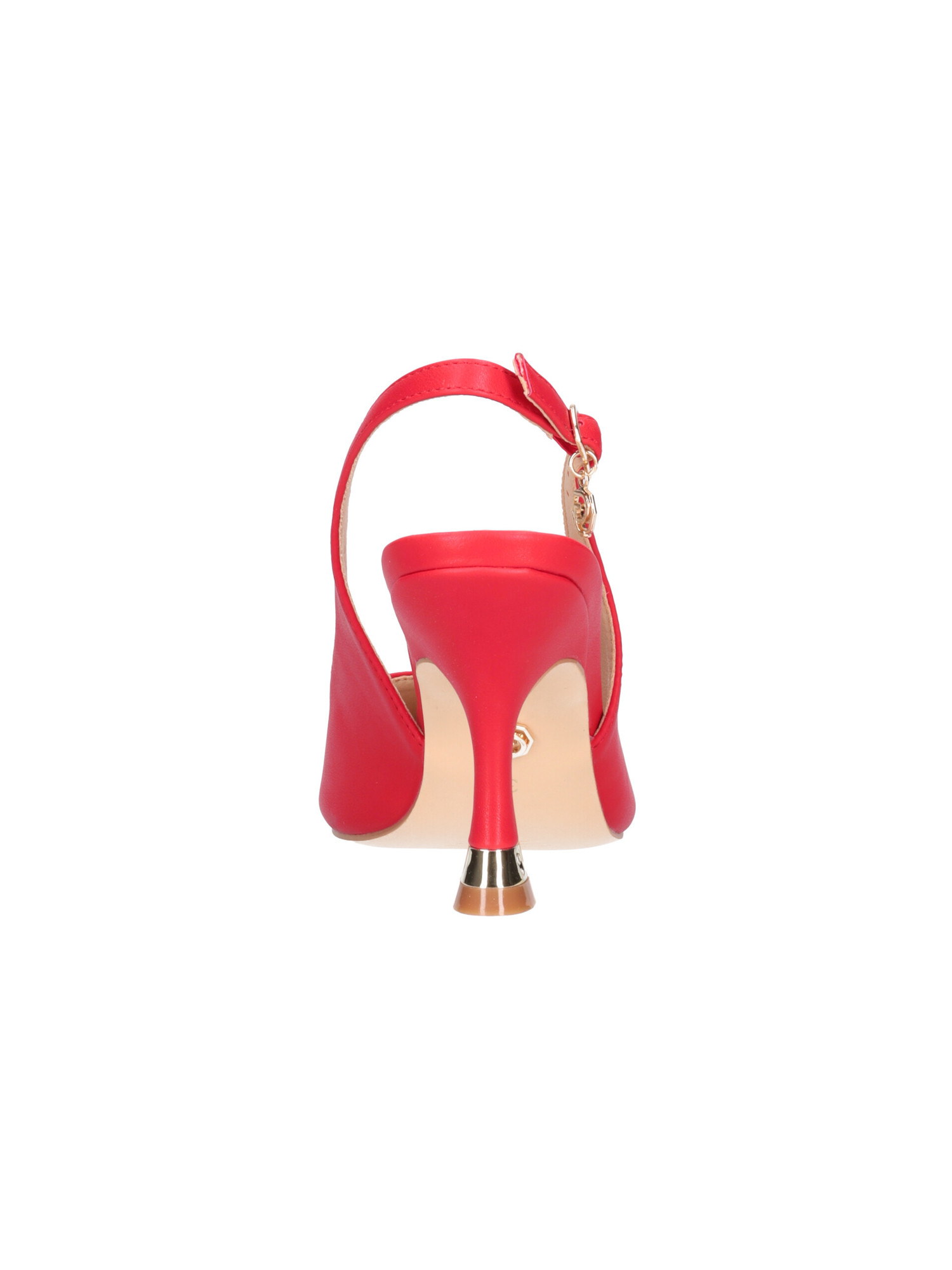 decollete-con-tacco-fino-gold-and-gold-da-donna-rosso