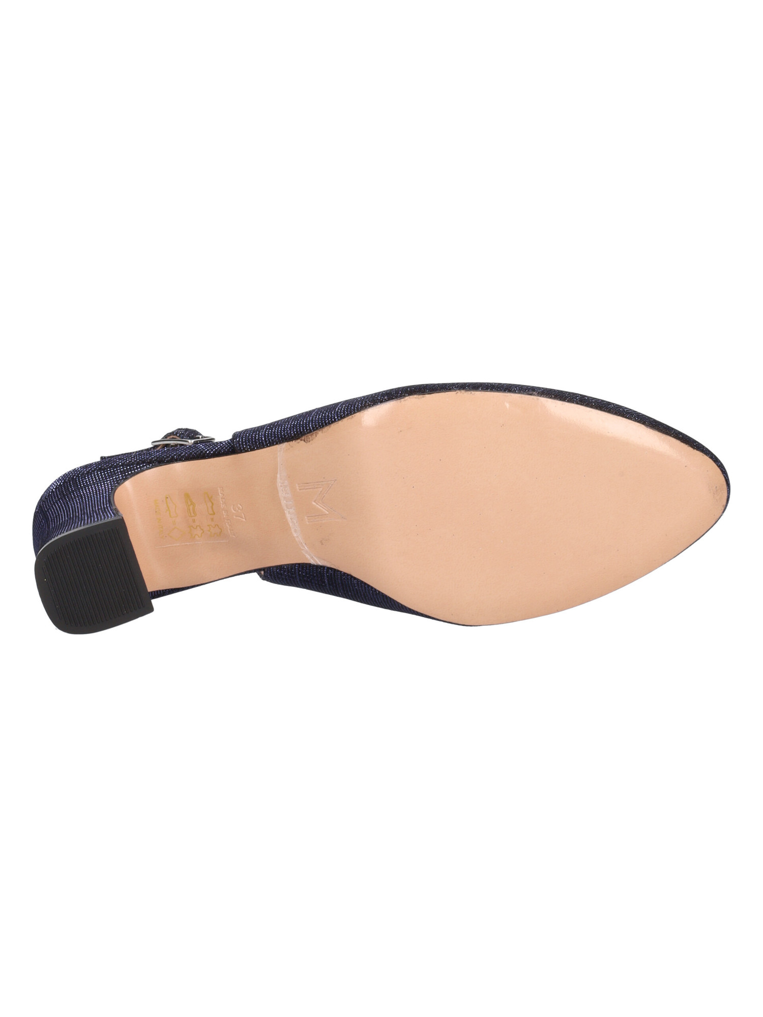 decollete-con-tacco-largo-melluso-da-donna-blu-glitter
