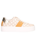 sneaker platform nero giardini da donna avorio
