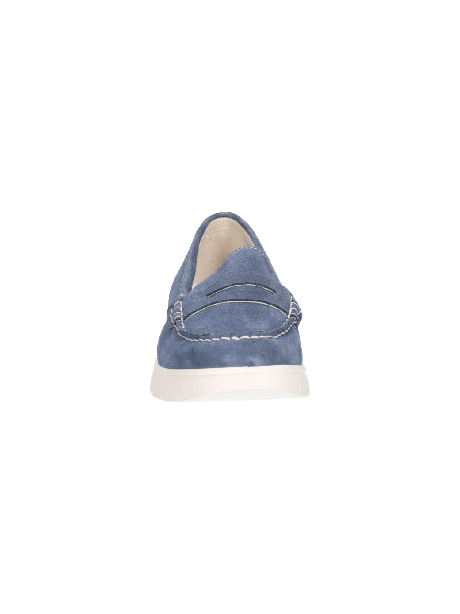 Gabor - Helen, Sneakers Da Donna In Pelle Scamosciata E Nubuck, Colore Blu Notte, Suola EVA, Tacco Piatto, Taglia 38.5