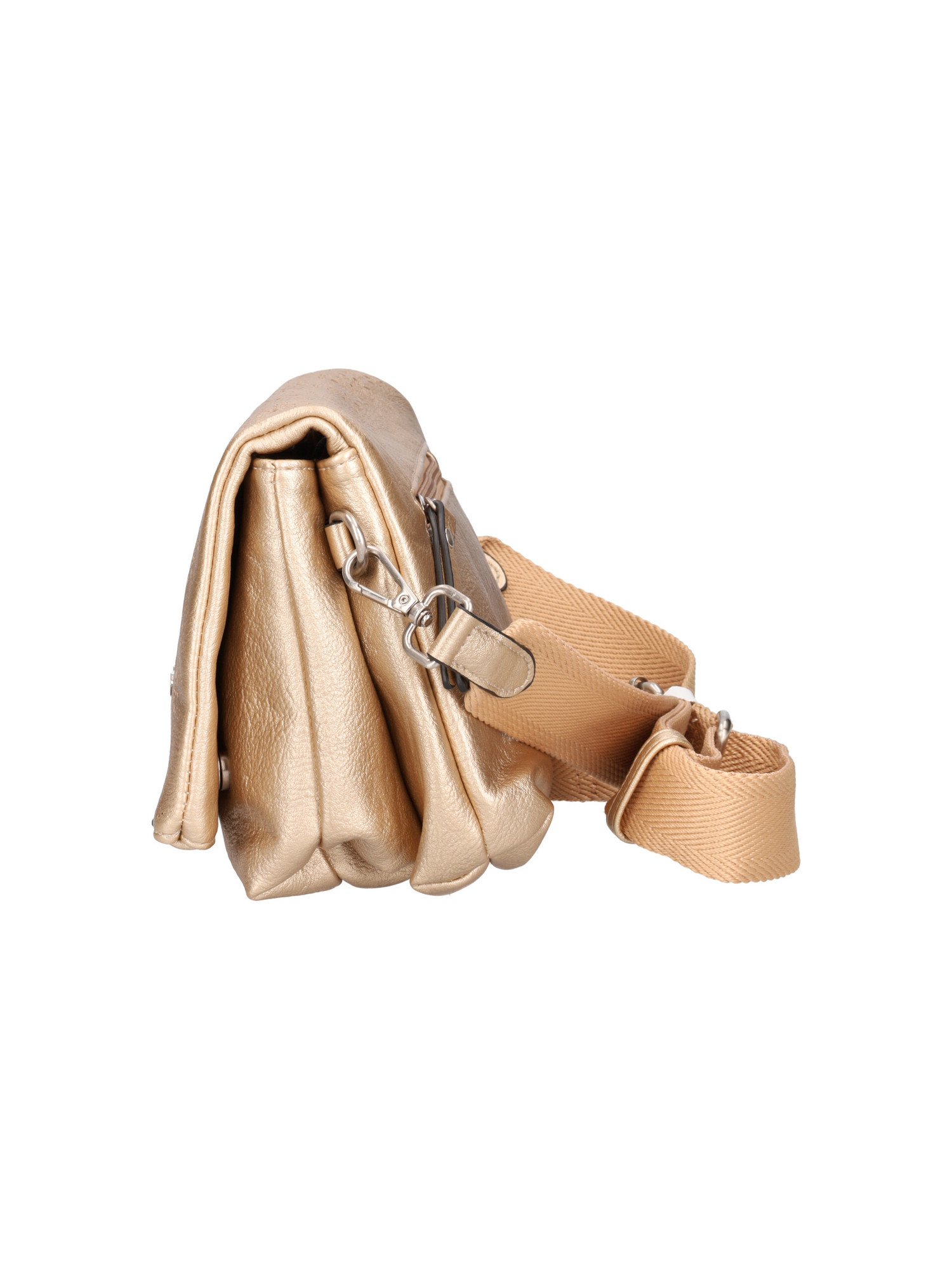 borsa-a-tracolla-refresh-vegan-da-donna-oro-metal
