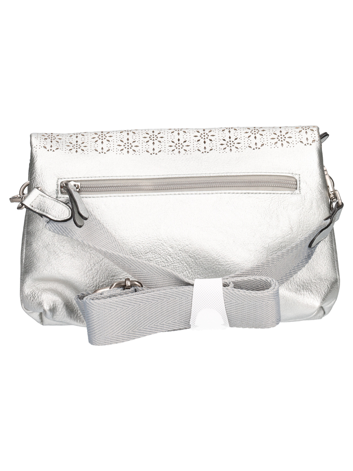 borsa-a-tracolla-refresh-vegan-da-donna-argento-metal