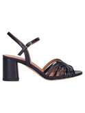 sandalo con tacco largo l'amour by albano da donna blu