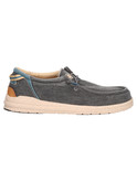 scarpa slip on lumberjack trevor da uomo blu denim