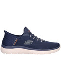 sneaker skechers slip-ins vegan da uomo blu