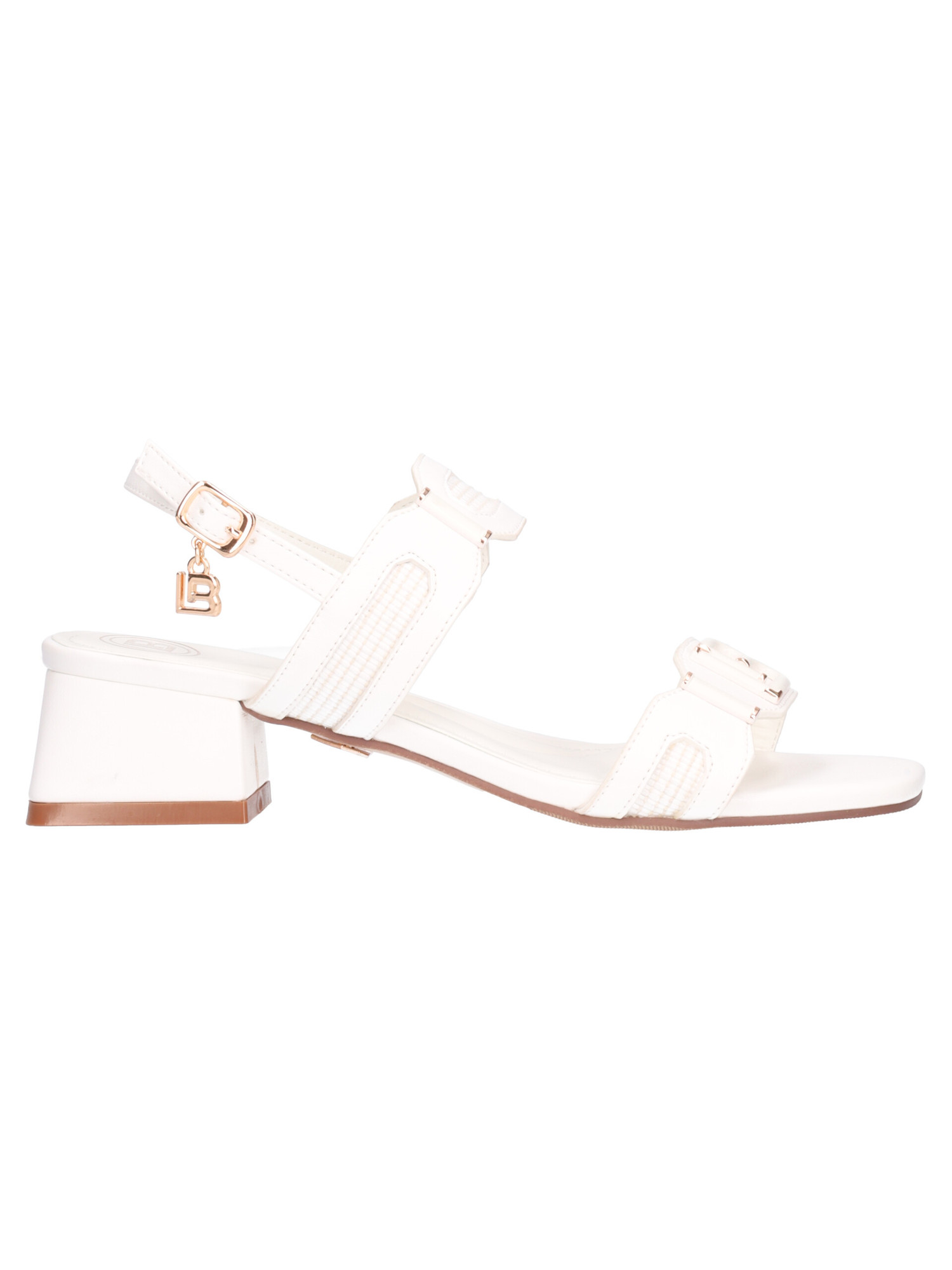 sandalo-con-tacco-basso-laura-biagiotti-da-donna-bianco