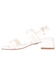 sandalo-con-tacco-basso-laura-biagiotti-da-donna-bianco