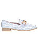 mocassino marco tozzi vegan da donna azzurro