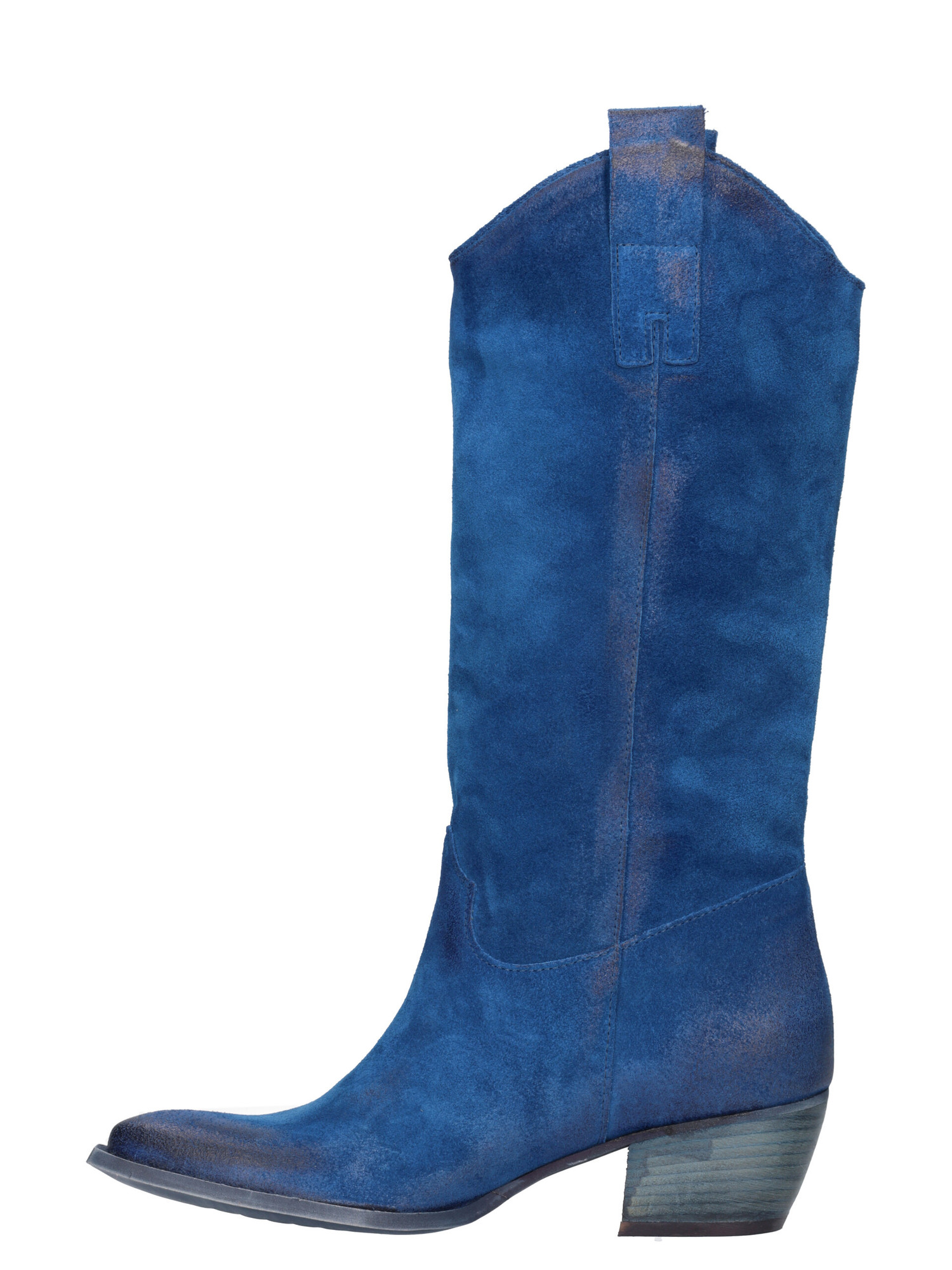 stivale-tacco-largo-studio-76-da-donna-blu
