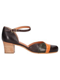 scarpa con tacco largo studio 76 da donna marrone