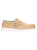 scarpa slip on hey dude wally washed da uomo cuoio