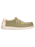 scarpa slip on hey dude wally coastline da uomo verde
