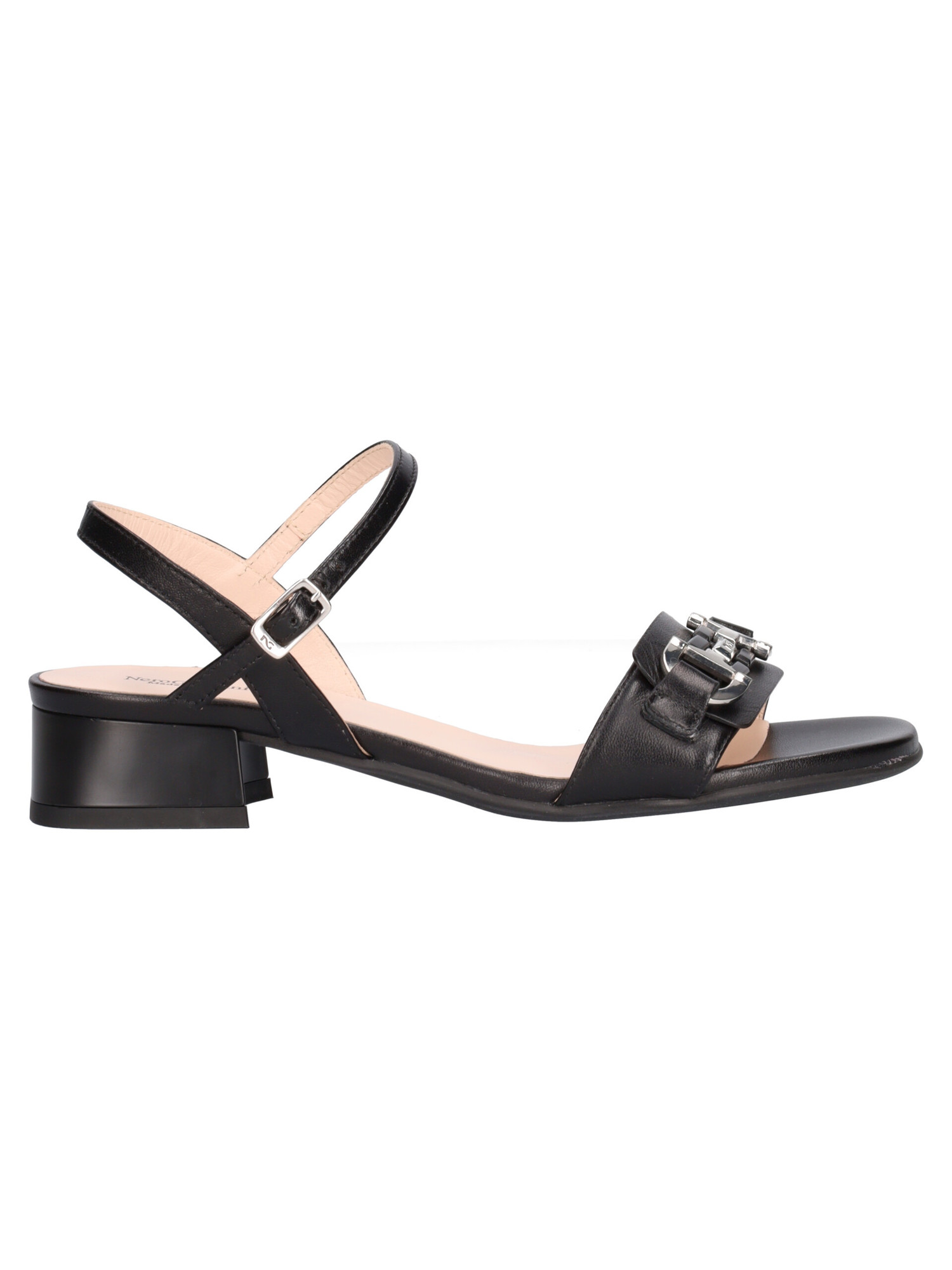 sandalo-con-tacco-basso-nero-giardini-da-donna-nero