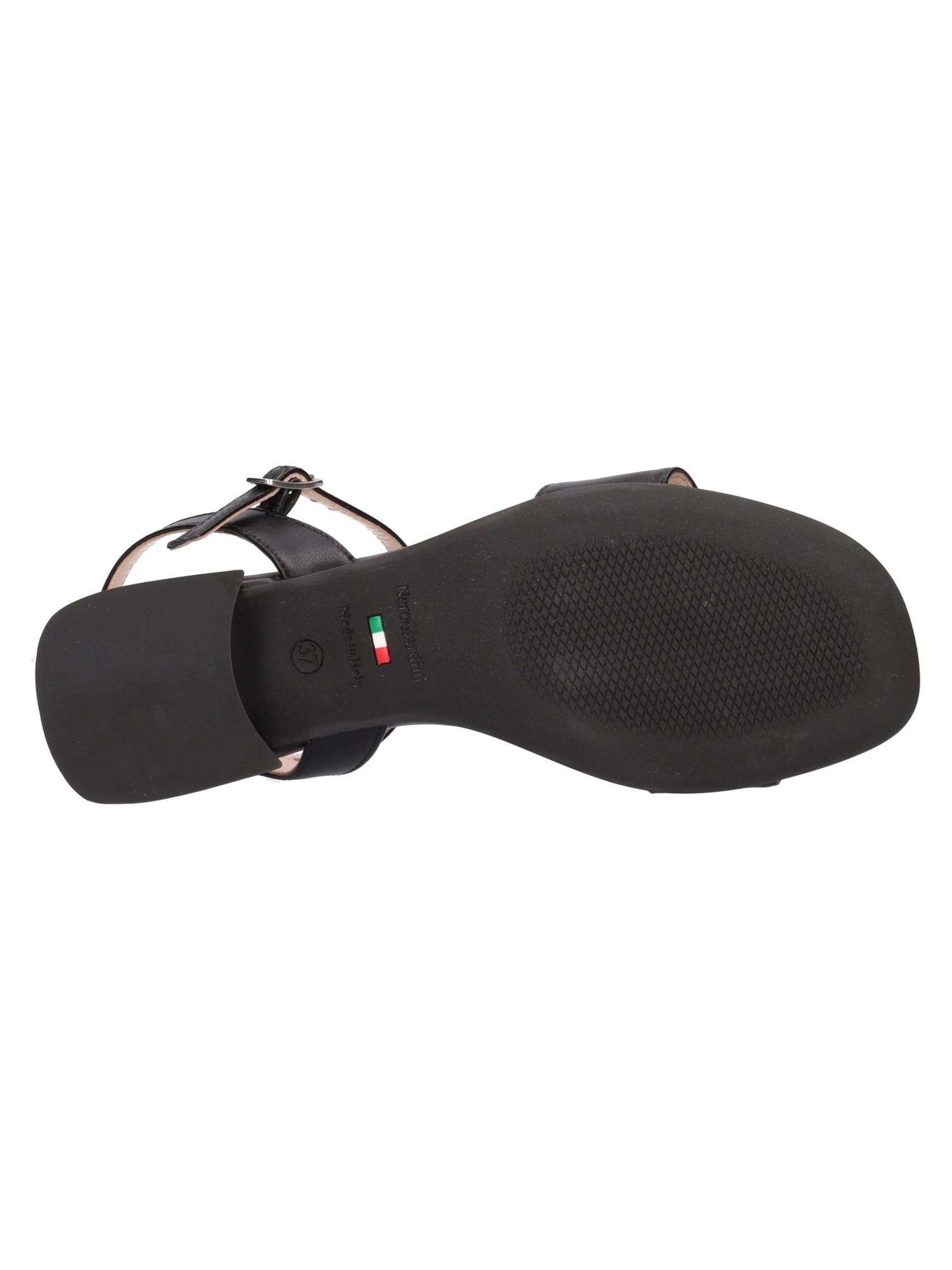 sandalo-con-tacco-basso-nero-giardini-da-donna-nero