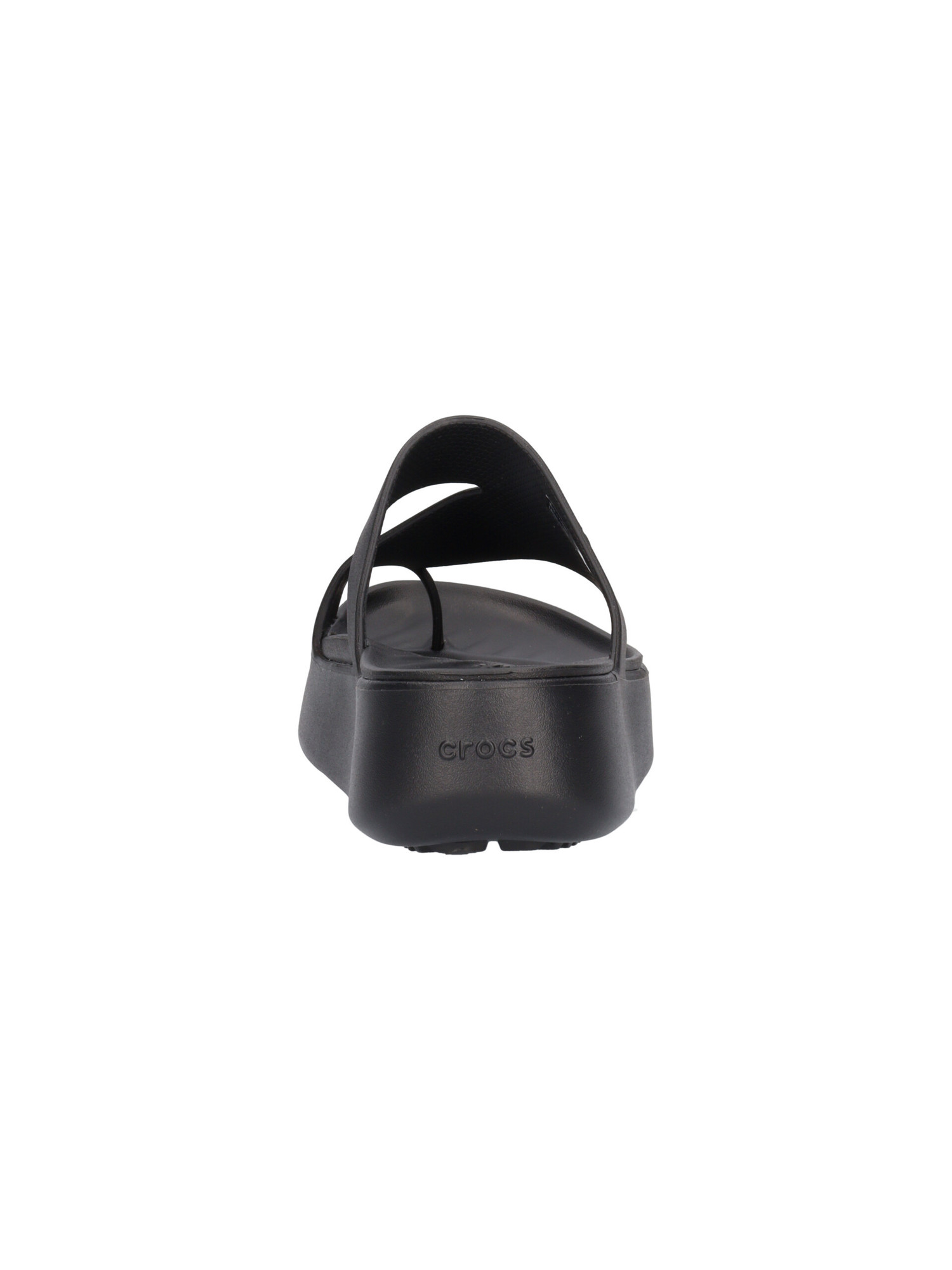 ciabatta-infrapollice-platform-crocs-getaway-da-donna-nera