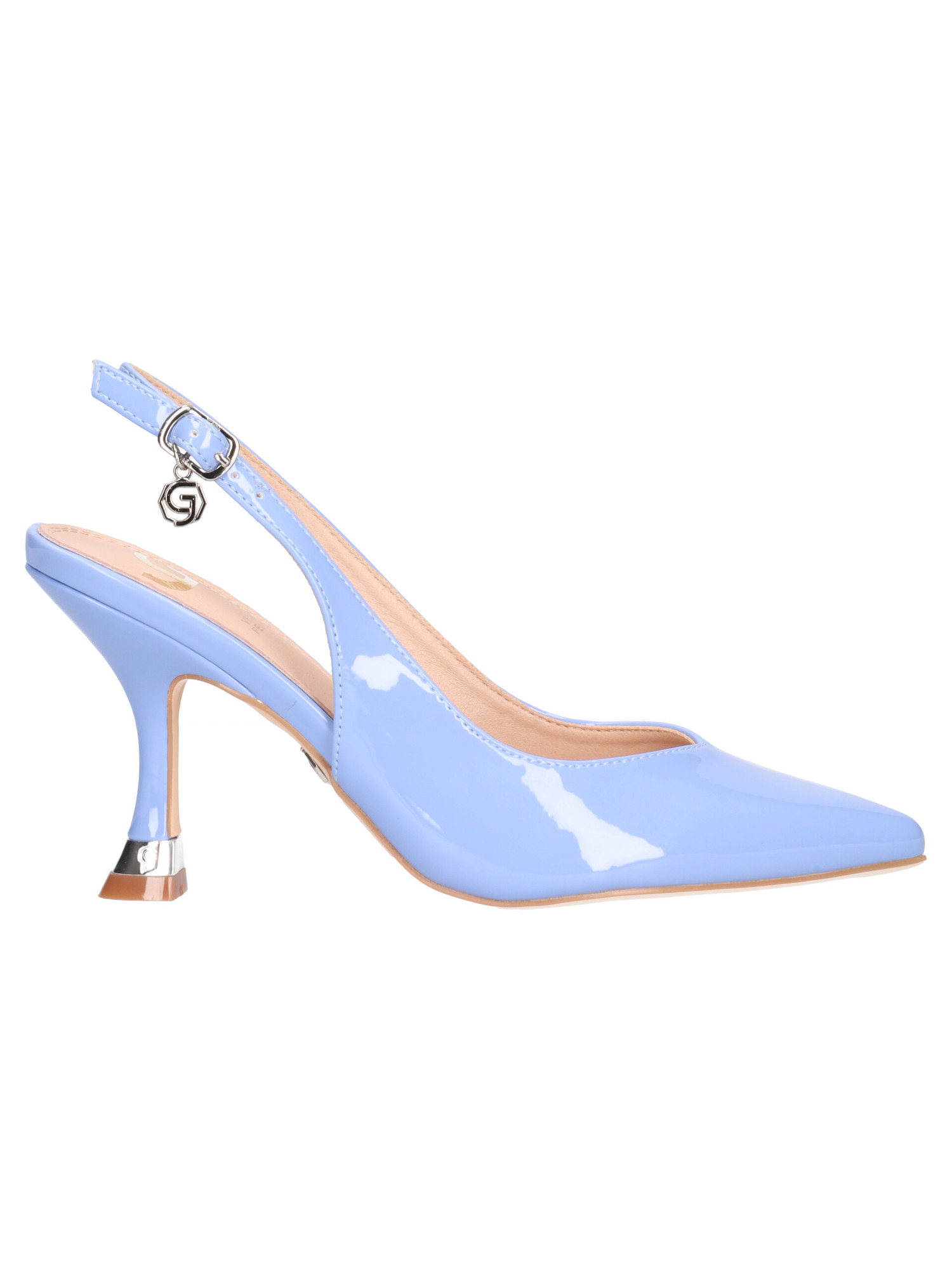 decollete-con-tacco-fino-gold-and-gold-da-donna-celeste
