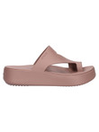ciabatta-infrapollice-platform-crocs-getaway-da-donna-marrone