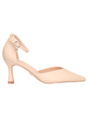 scarpa con tacco fino gold&gold da donna beige