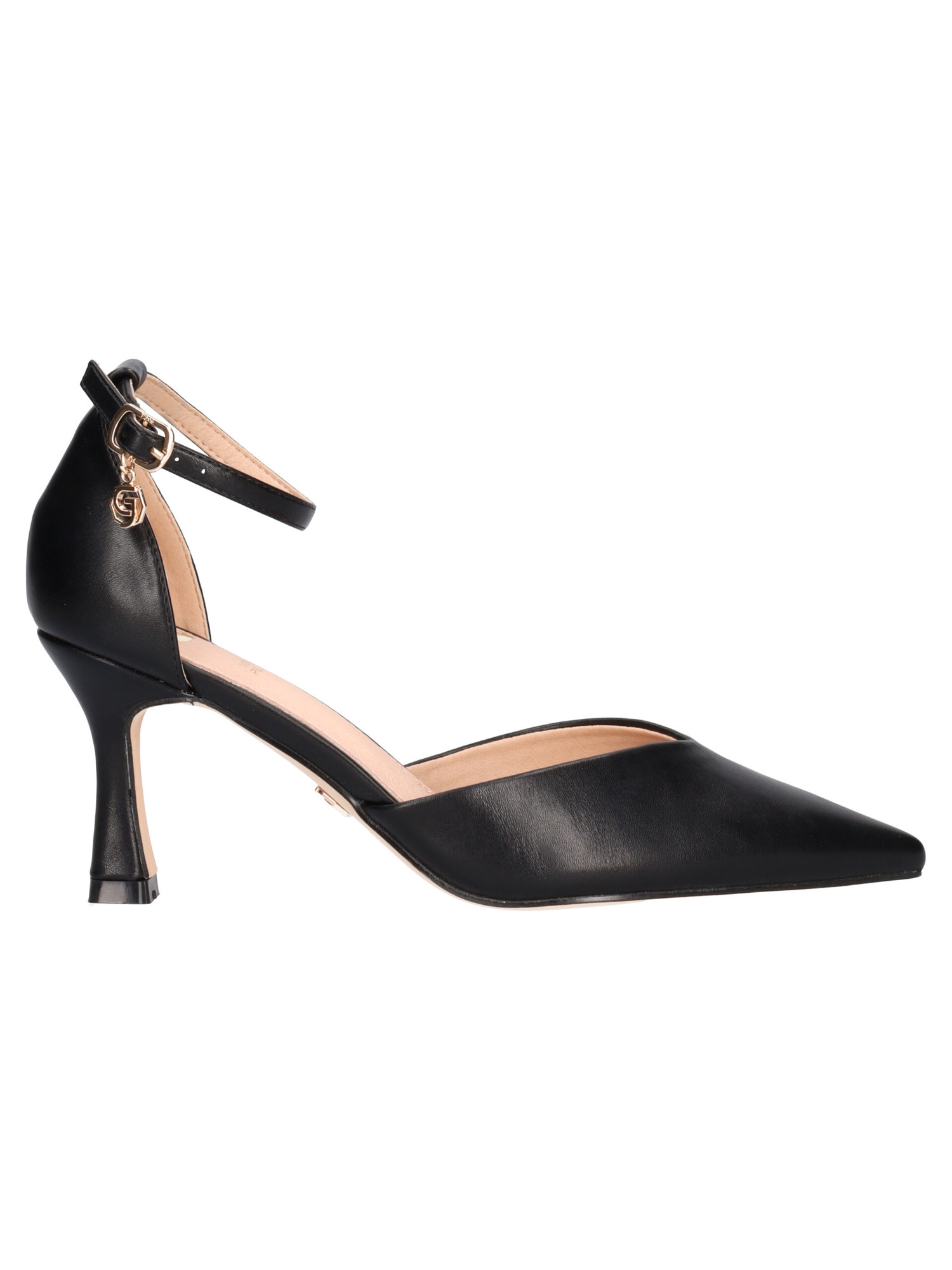 scarpa-con-tacco-fino-gold-and-gold-da-donna-nera-43877a