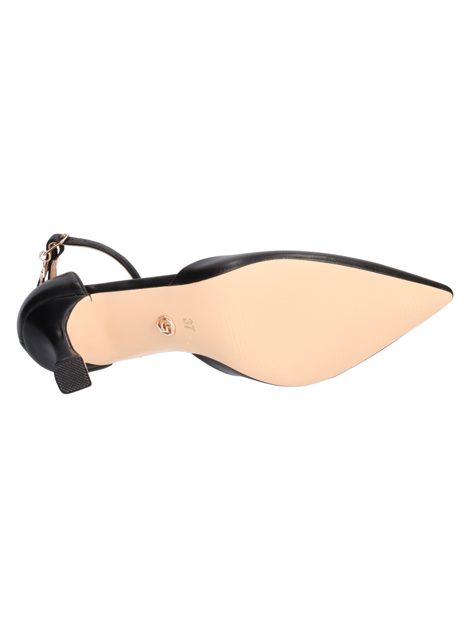 scarpa-con-tacco-fino-gold-and-gold-da-donna-nera-43877a