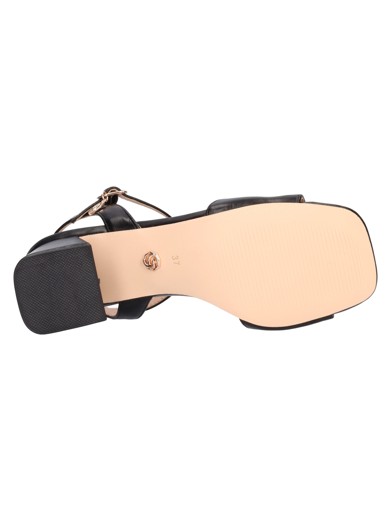 sandalo-con-tacco-largo-gold-and-gold-da-donna-nero