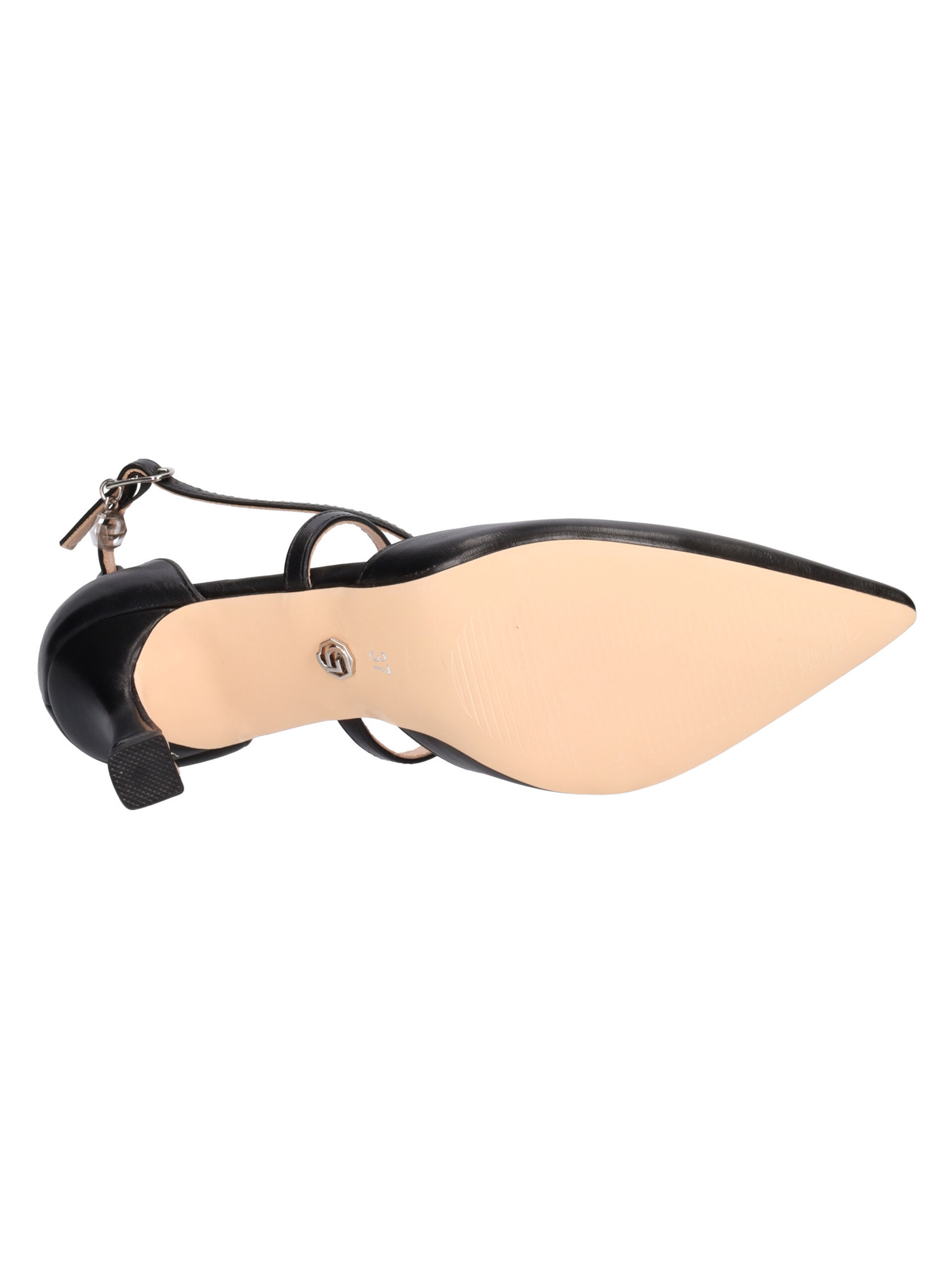 scarpa-con-tacco-largo-gold-and-gold-da-donna-nera-3b7794