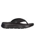 ciabatta infradito skechers go walk da uomo nera