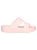 ciabatta platform crocs getaway da donna rosa