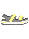 sandalo crocs cruiser da bambino grigio e lime